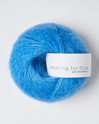 Knit for Olive Soft Silk Mohair - poppy-blue