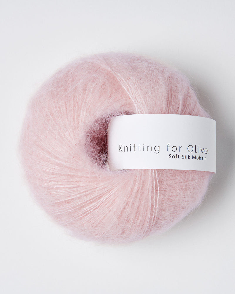 Knit for Olive Soft Silk Mohair - cherry-blossom