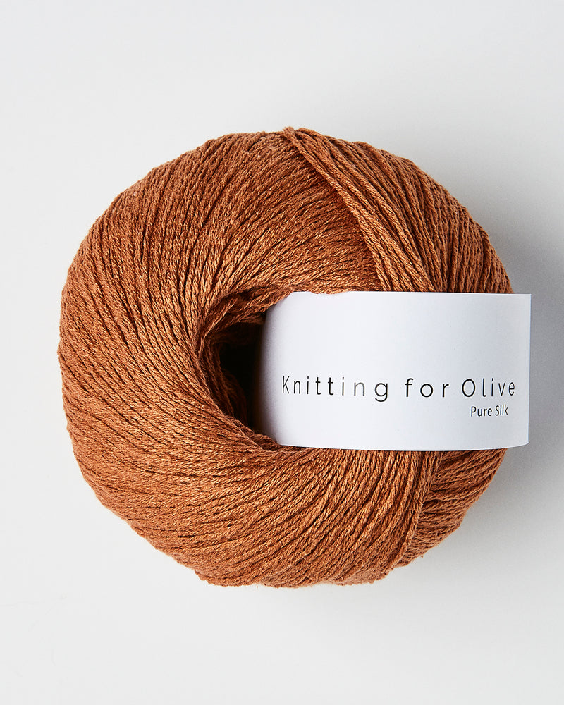 Knit for Olive Pure Silk - 33300-copper