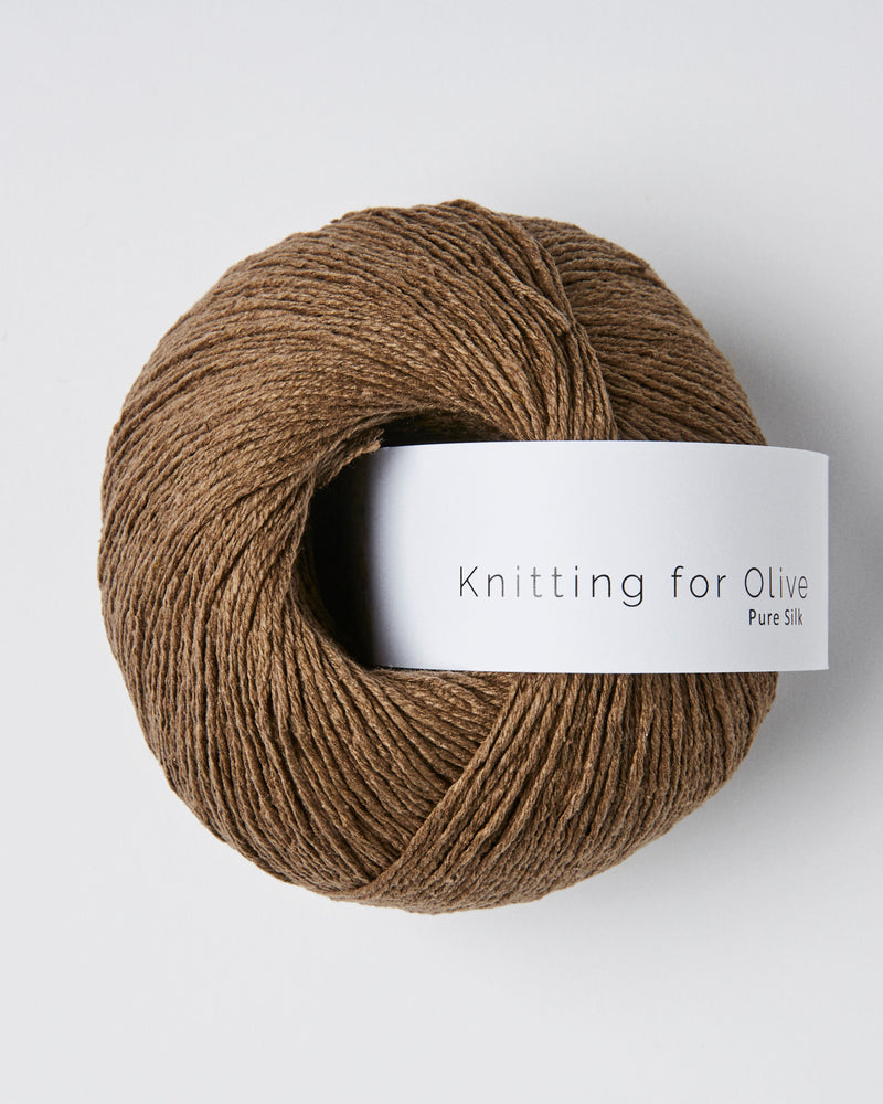 Knit for Olive Pure Silk - 33615-bark