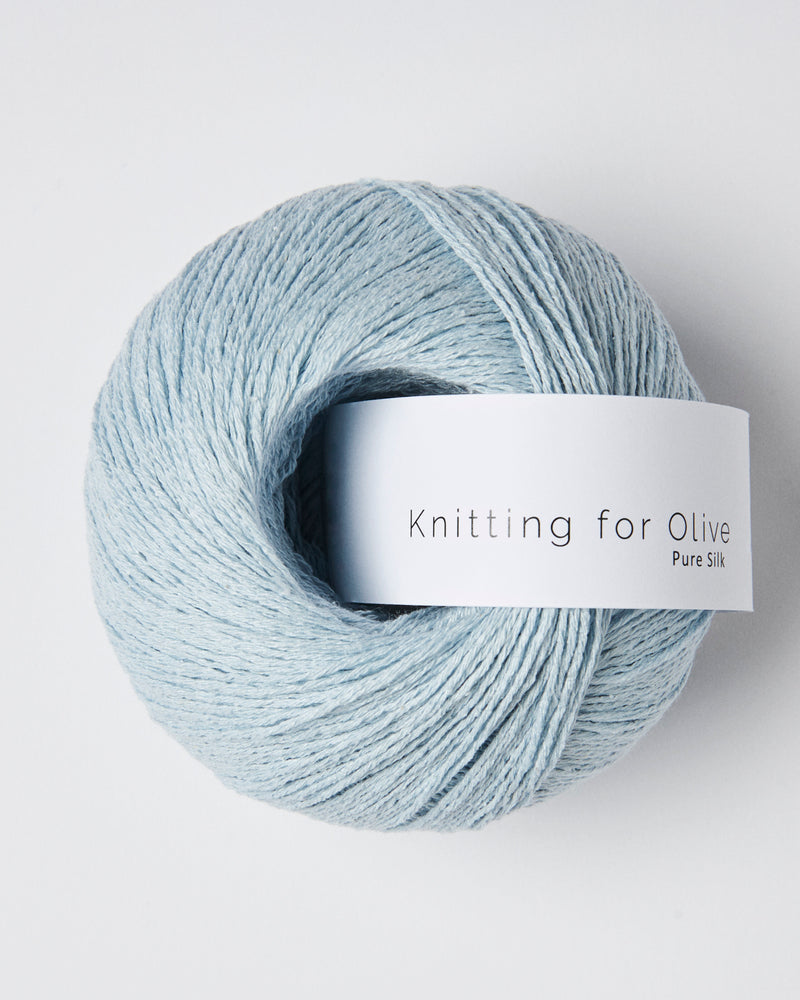 Knit for Olive Pure Silk - 33628-ice-blue
