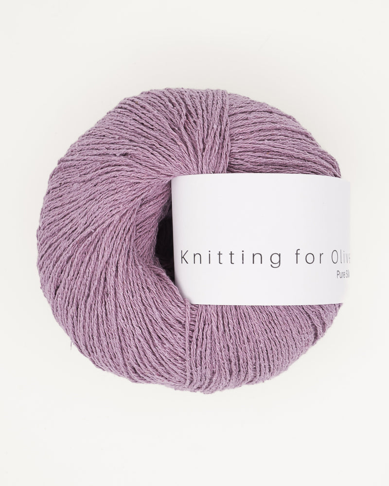 Knit for Olive Pure Silk - 34115-artichoke-purple