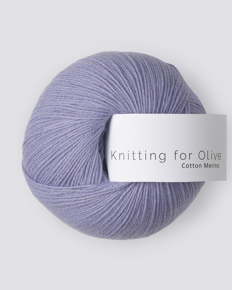Knit for Olive Cotton Merino - blueberry-ice-cream