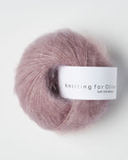 Knit for Olive Soft Silk Mohair - dusty-rose
