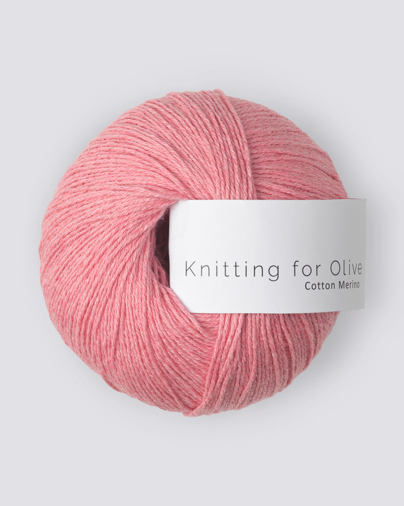 Knit for Olive Cotton Merino - strawberry-ice-cream