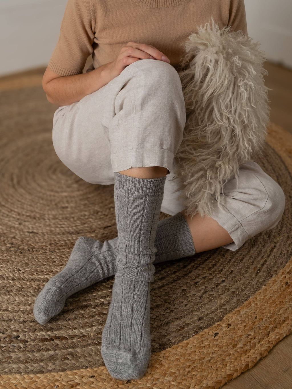 Bianca Lungo Sokker – 85 % Babyalpakka og 15 % Ull
