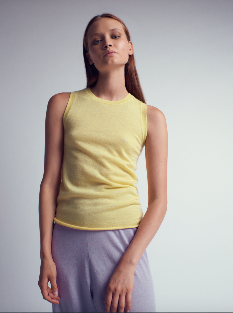 Alma Strikket Topp i Kasjmir fra Leap Concept