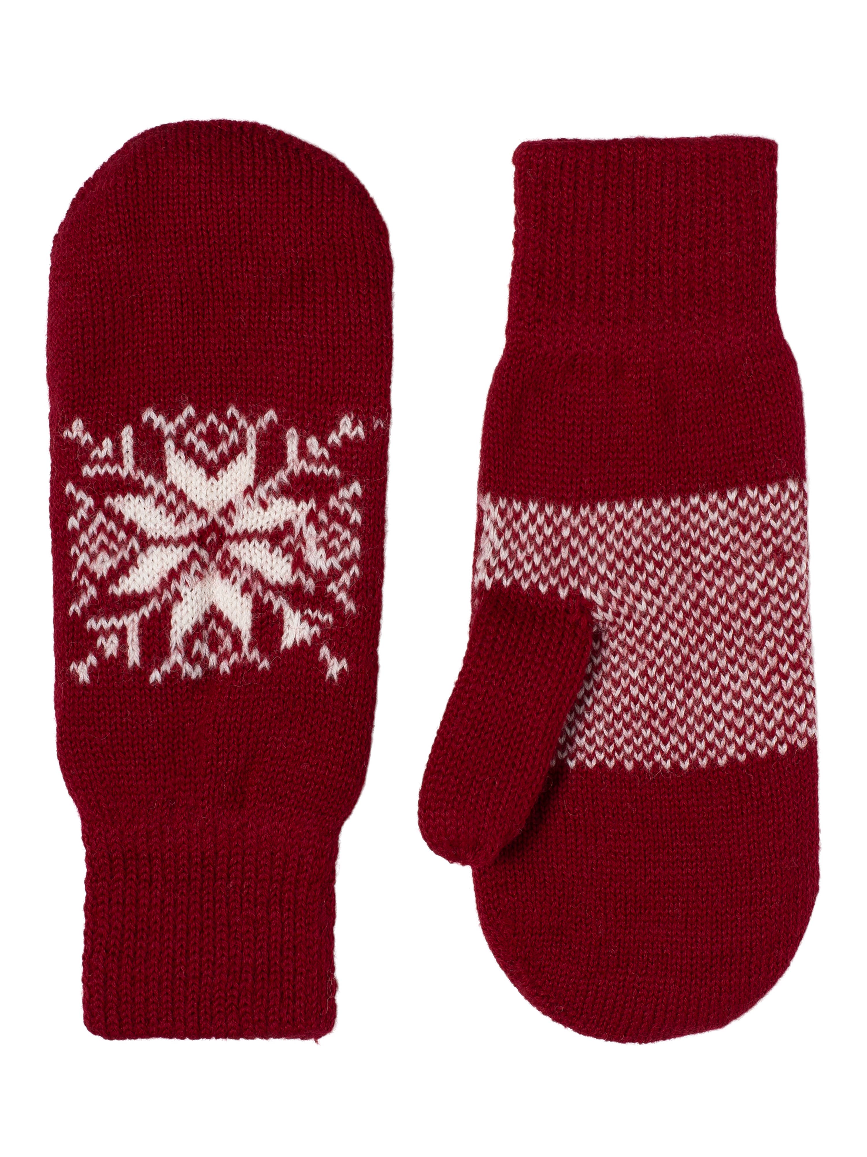 Snøfnugg Votter i Ull fra Norlender