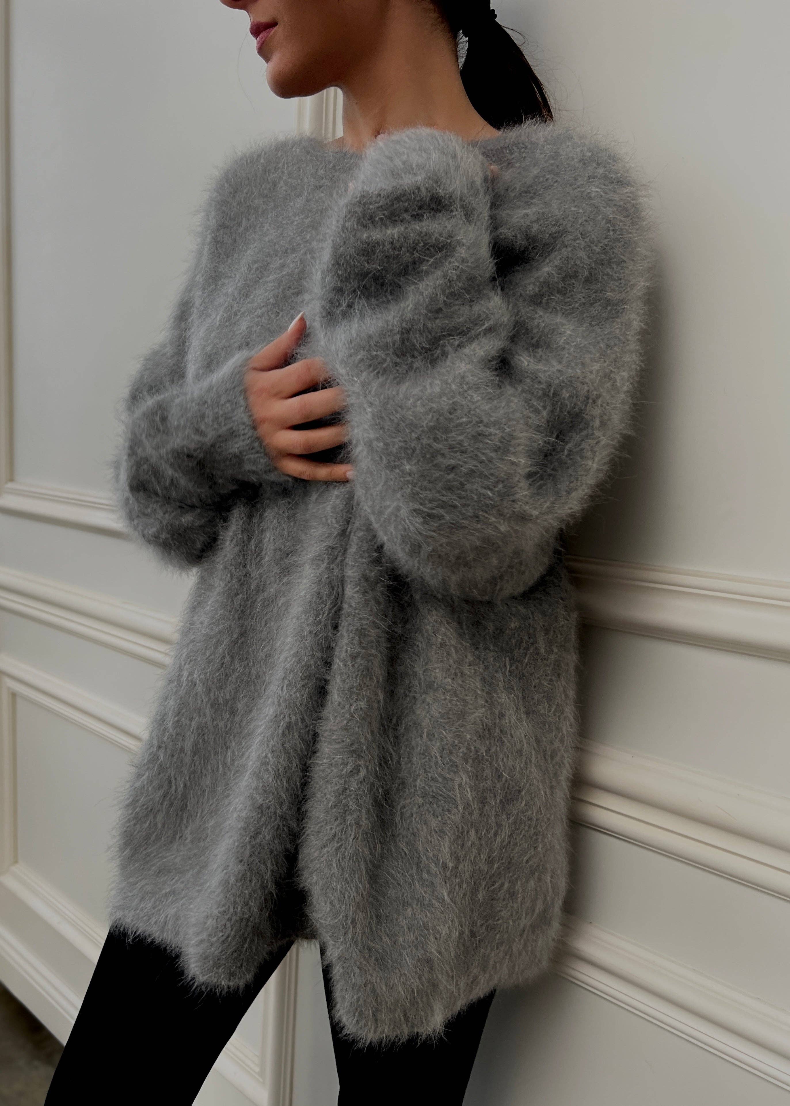 Oversized Alpakkagenser fra ROSYLEIA