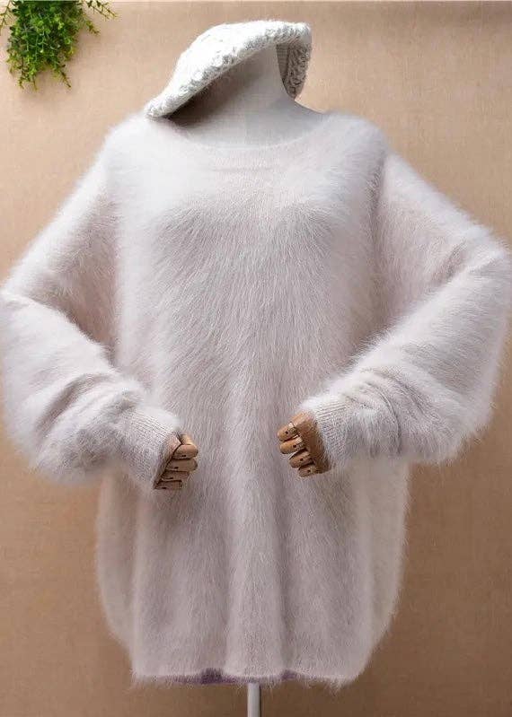 Oversized Alpakkagenser fra ROSYLEIA