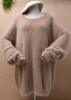 Oversized Alpakkagenser fra ROSYLEIA