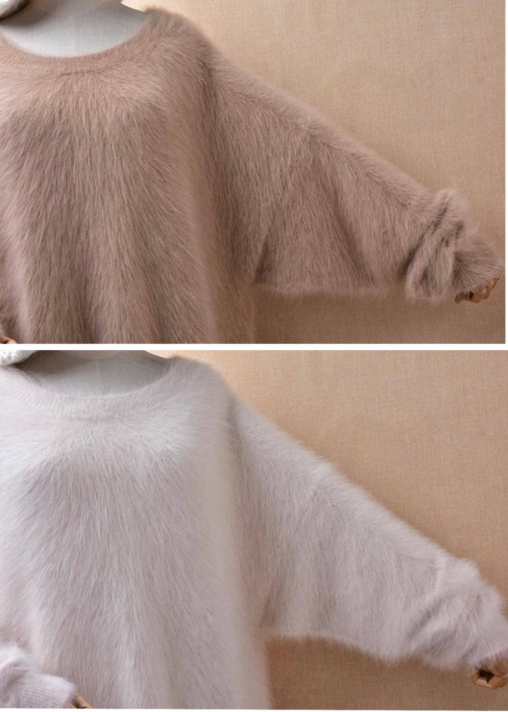 Oversized Alpakkagenser fra ROSYLEIA