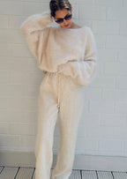 Oversized Alpakkagenser fra ROSYLEIA