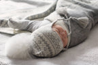 Alpakka Baby Lue med Øreklaffer