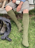 Knesokker i Alpakka for Herre