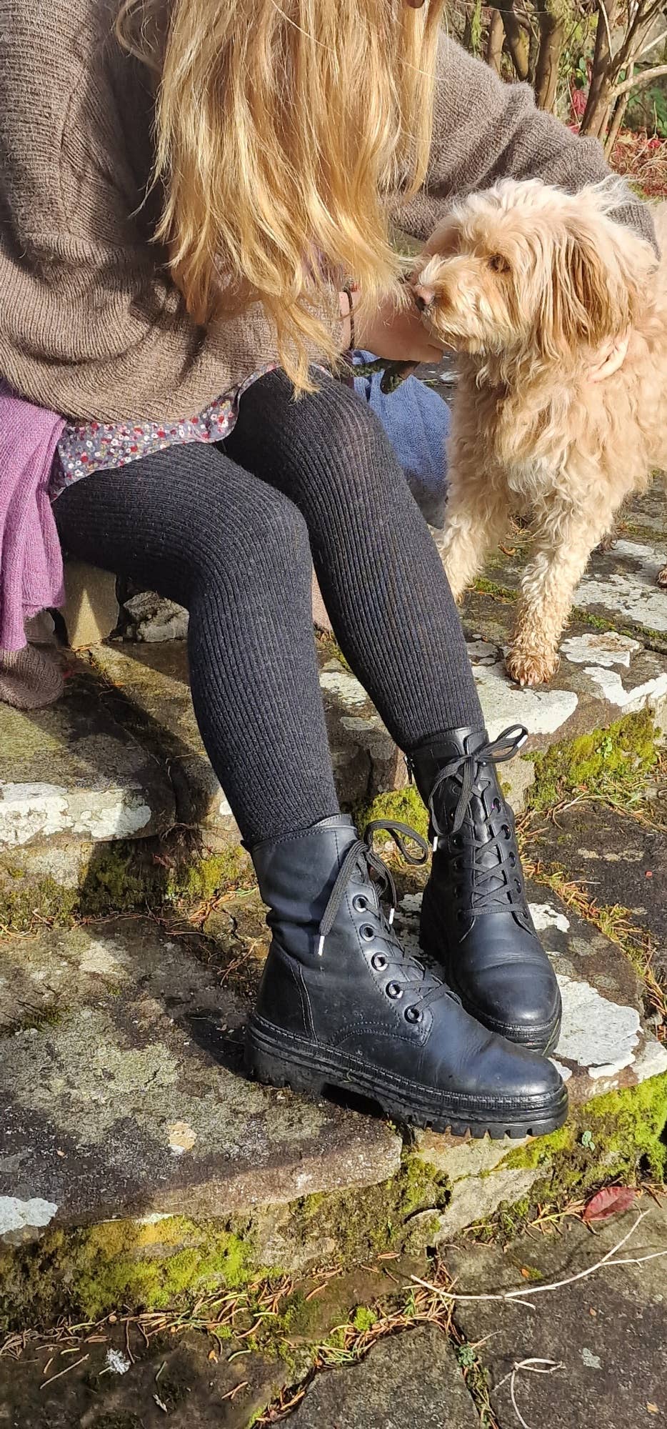 Termoleggings i Alpakka – Fotløse Tights
