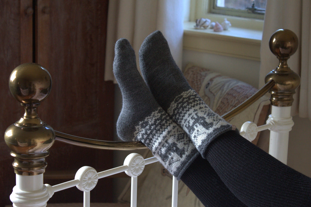 Termoleggings i Alpakka – Fotløse Tights