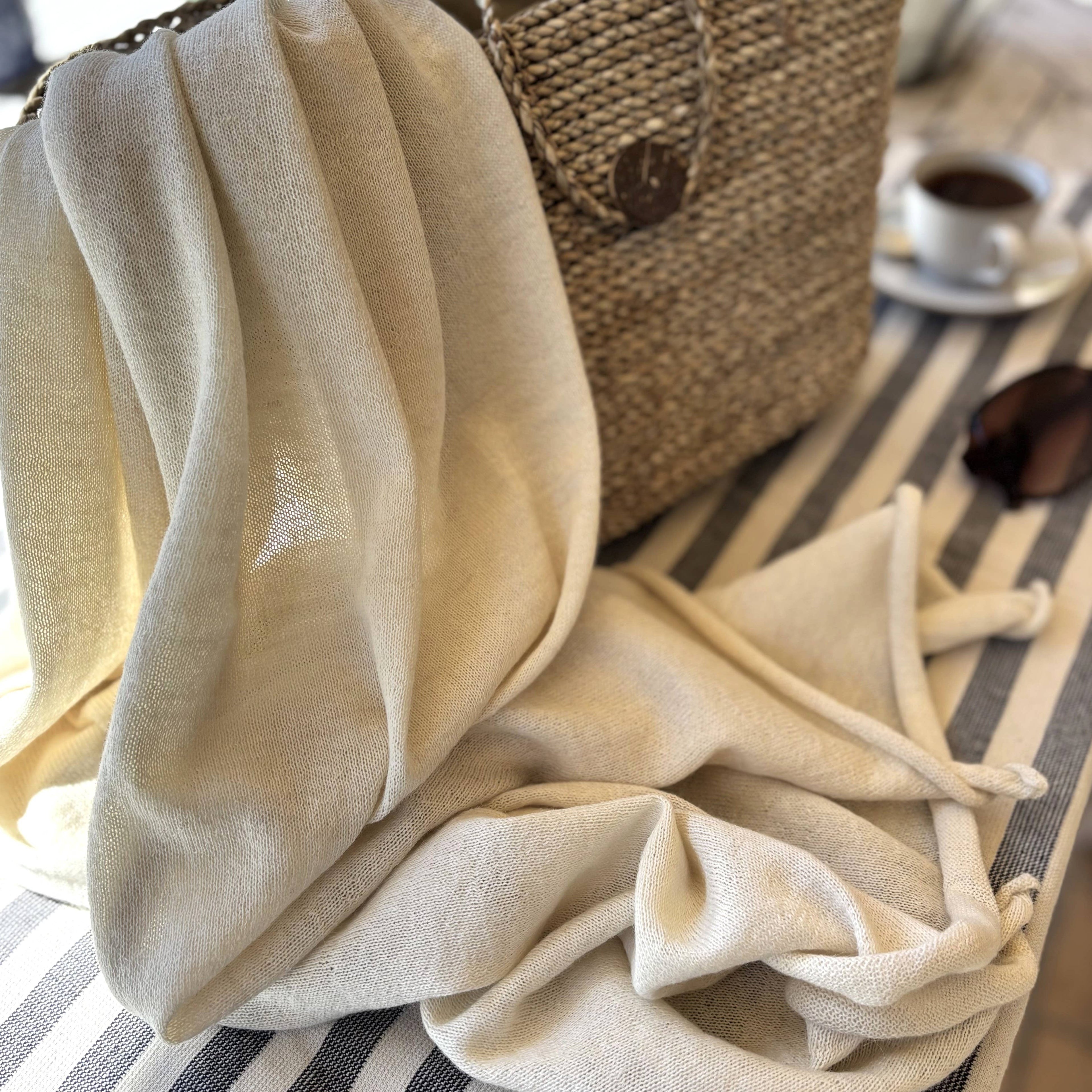 Skjerf i 100% Baby Alpakka – Signature