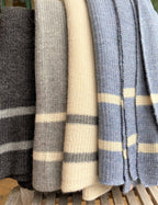 Pledd i 100% Alpakka – Twin Stripe