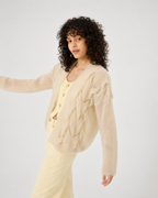 Twisted Erik Cardigan – Mohair & Silke, Cloud