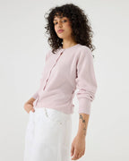 Indraja Cardigan – Ull & Kasjmir, Dusty Rose