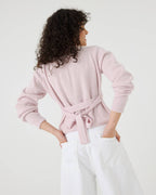 Indraja Cardigan – Ull & Kasjmir, Dusty Rose