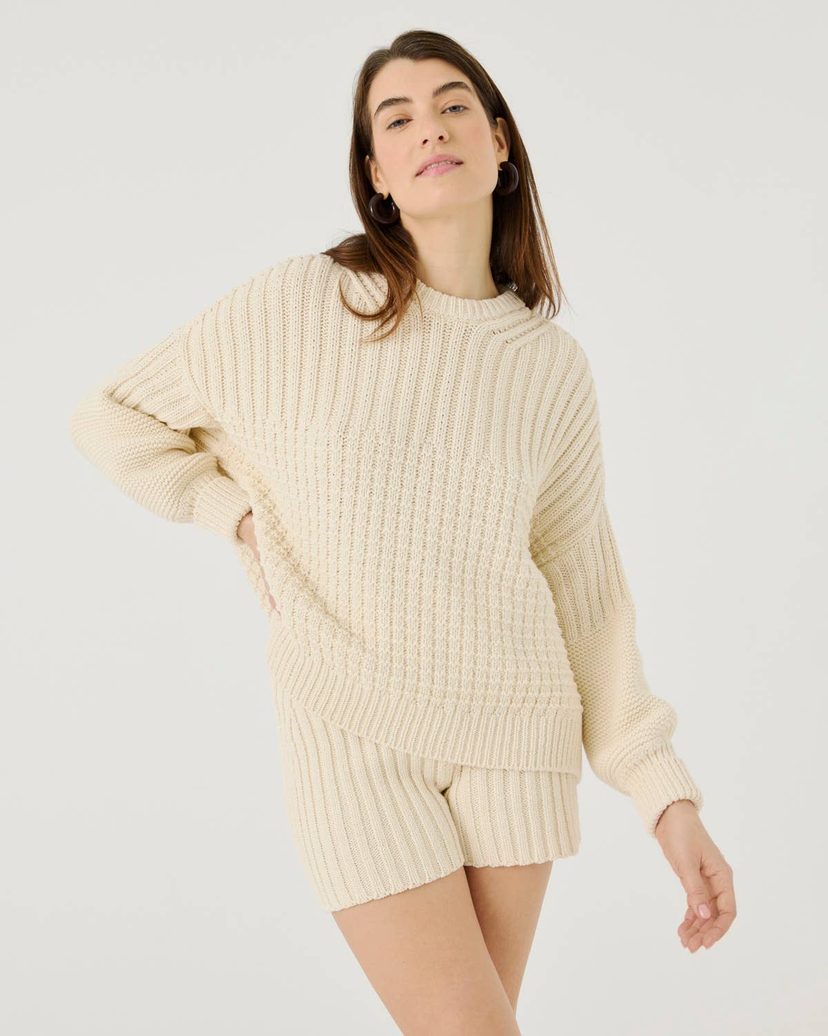 Delcia Bomullsgenser – 100 % Bomull, Oat