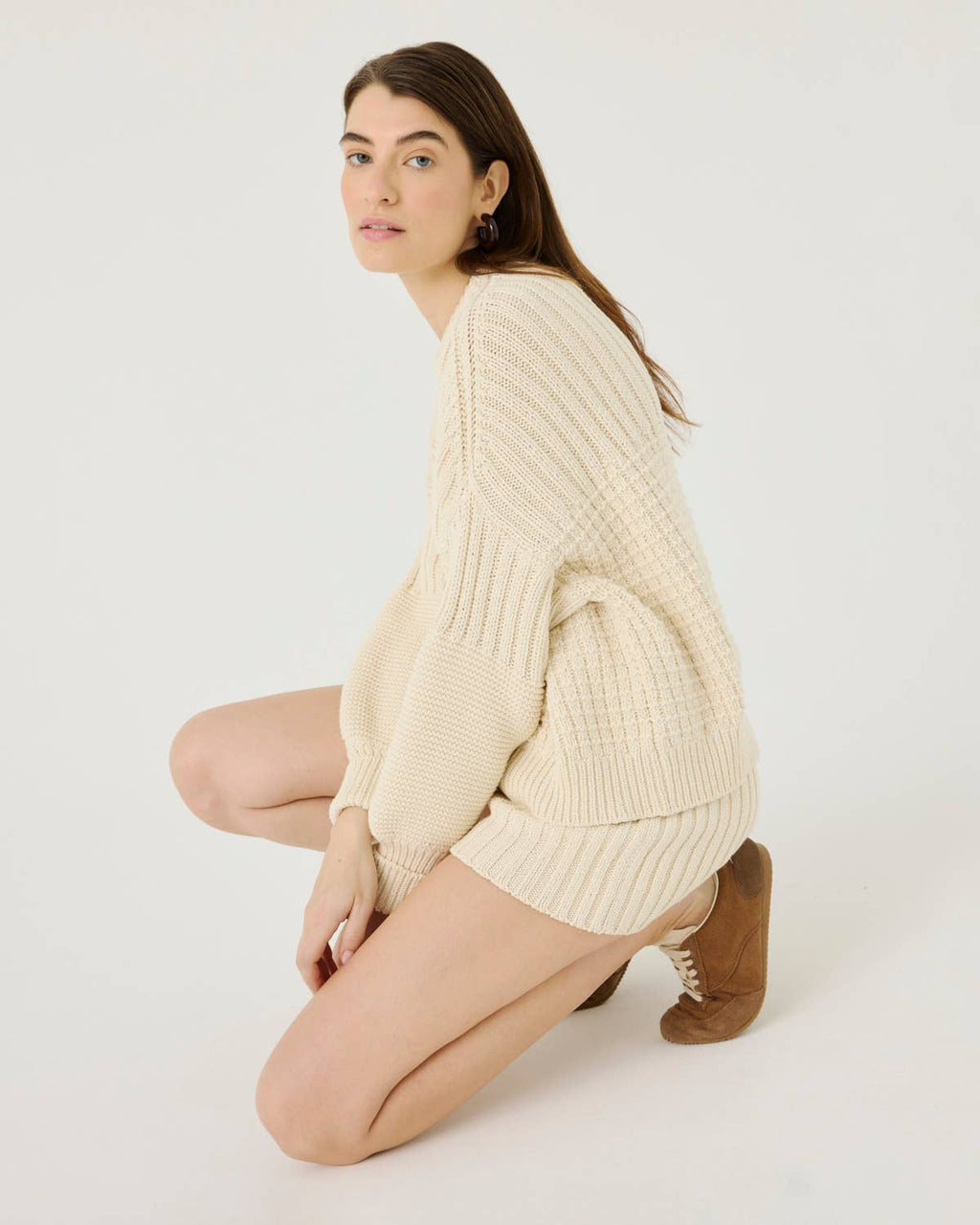 Delcia Bomullsgenser – 100 % Bomull, Oat