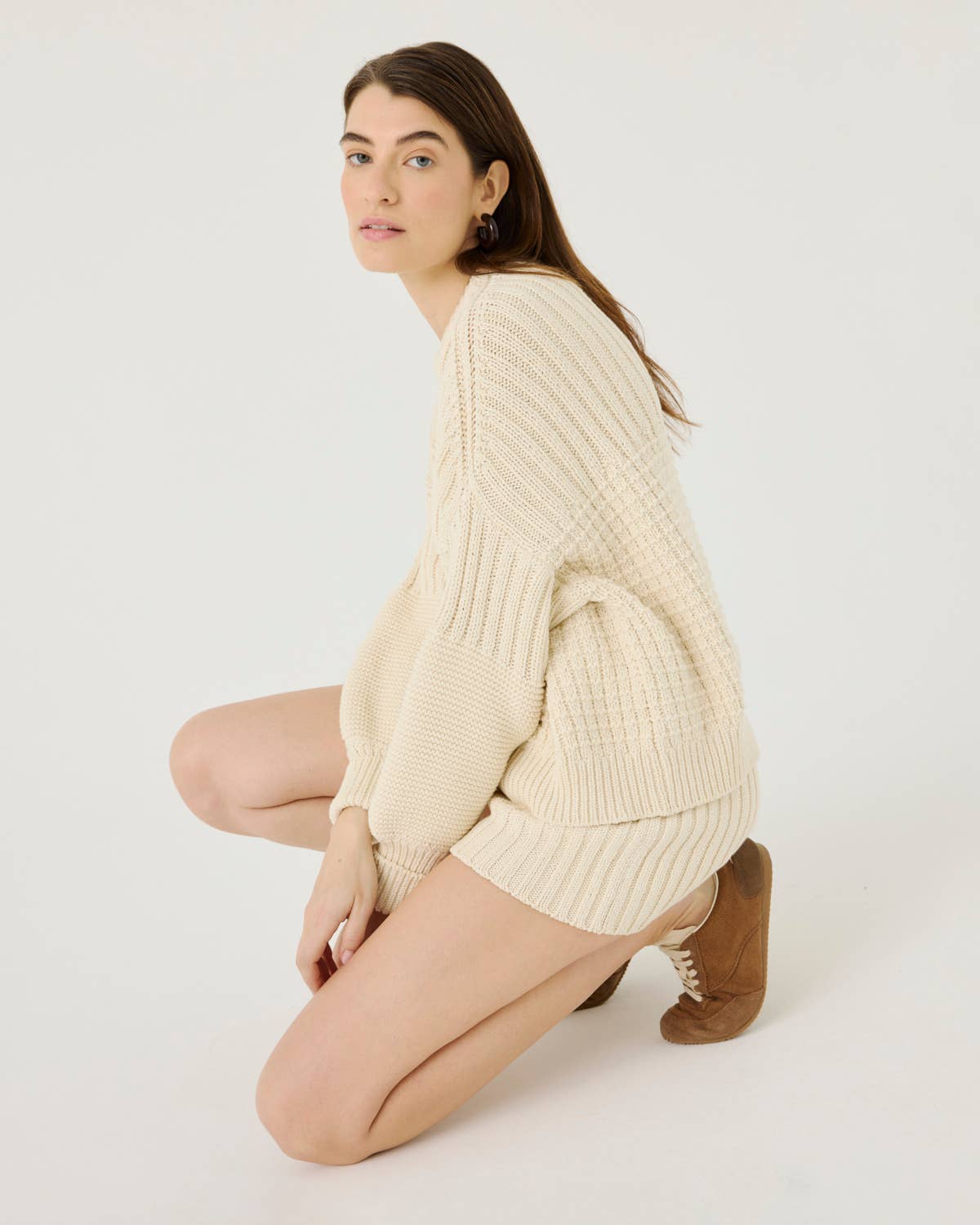 Delcia Bomullsgenser – 100 % Bomull, Oat