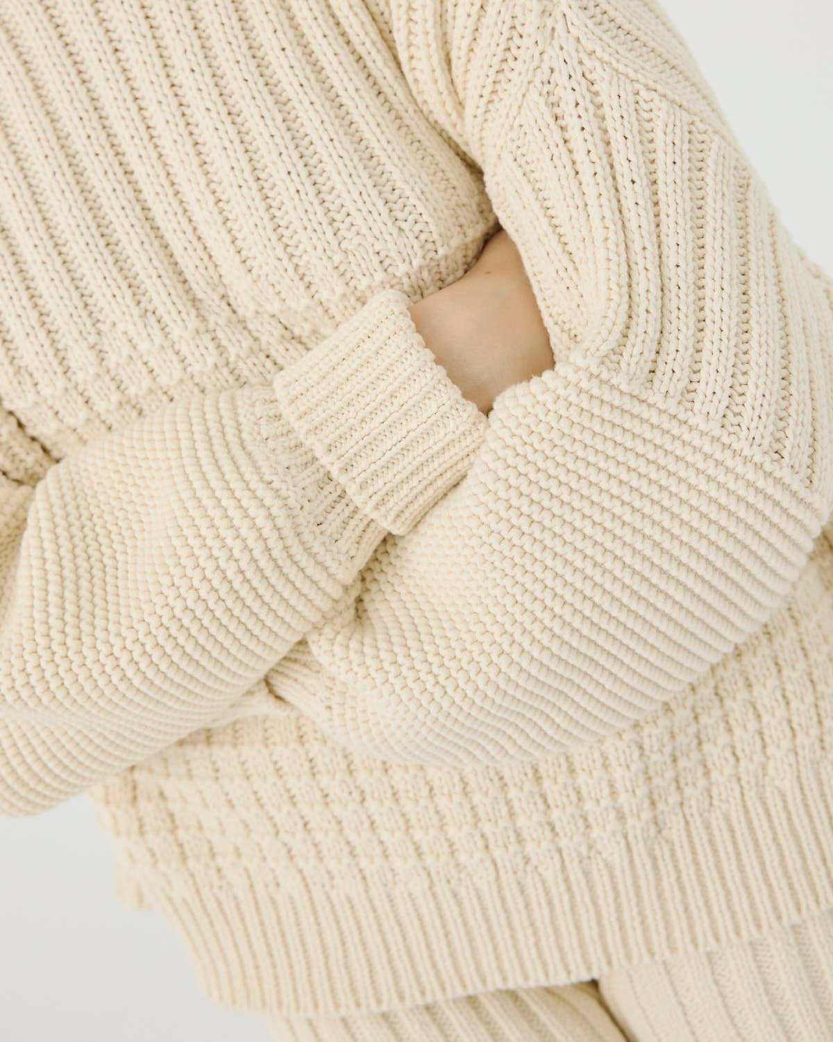 Delcia Bomullsgenser – 100 % Bomull, Oat