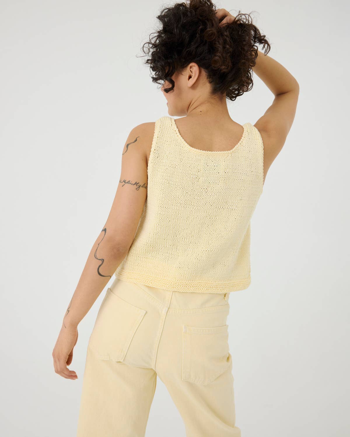 Vėdrynas Topp – Bomull, Butter Yellow