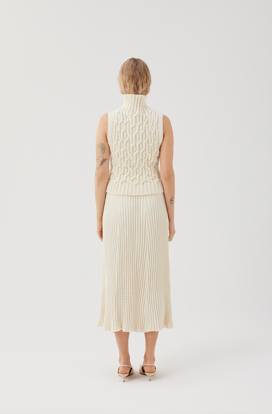 Mūša Vest – Merinoull, Sea Salt