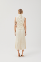 Mūša Vest – Merinoull, Sea Salt
