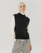Giria Vest – Ull, Charcoal