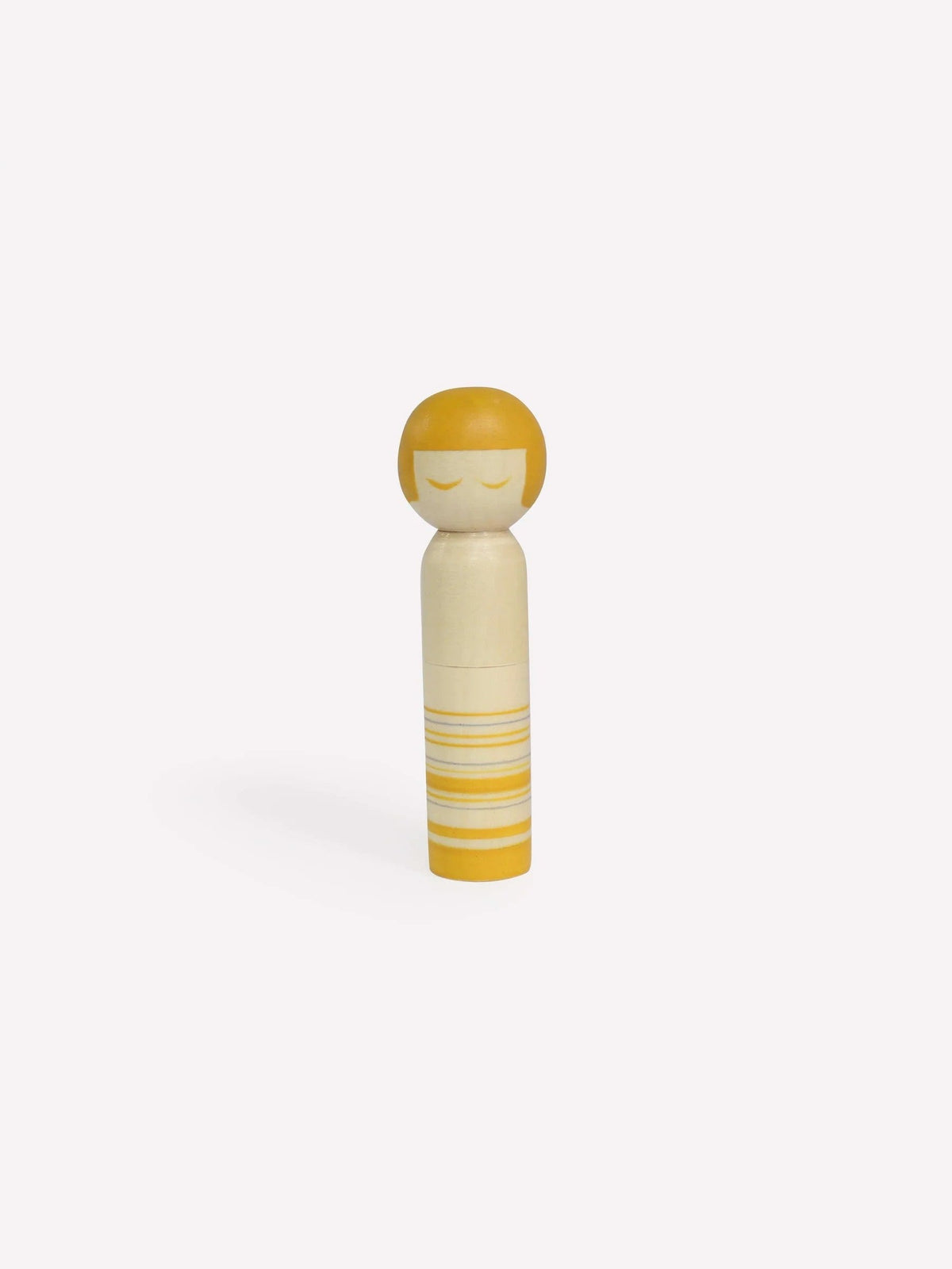 Cohana Kokeshi nålepute – Gul