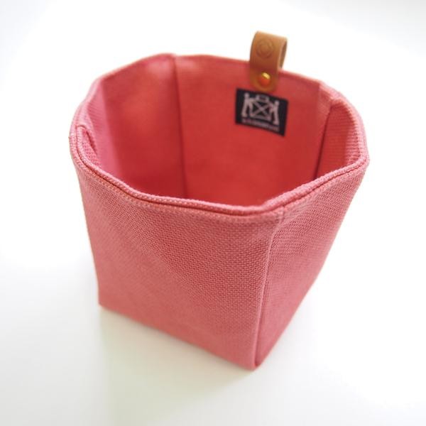 Cohana Selvstående lerretspose – Rosa