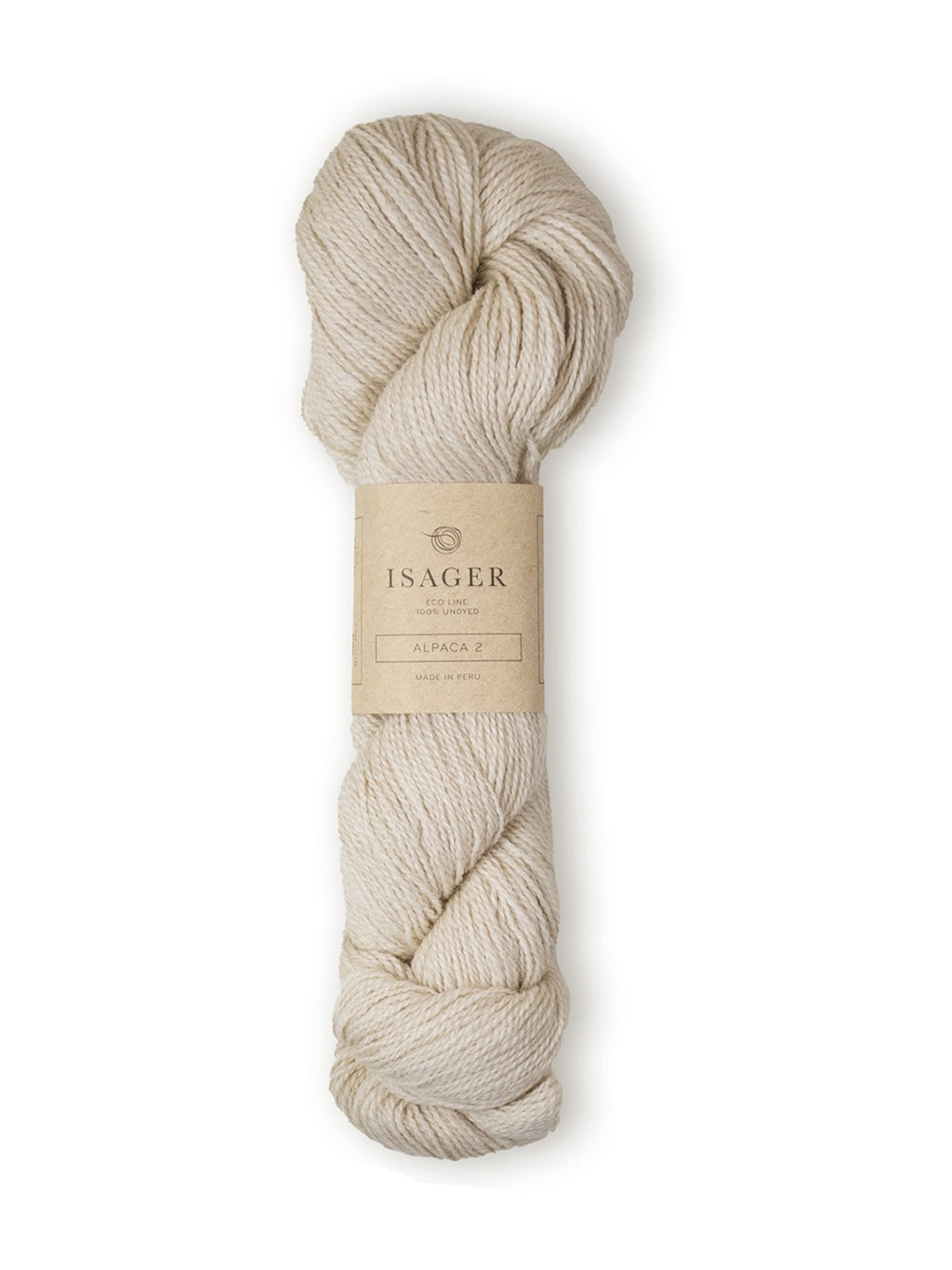 Isager Alpaca 2 E6S pudder - helt garnnøste