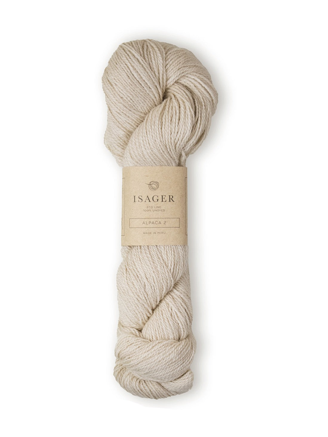 Isager Alpaca 2 E6S pudder - helt garnnøste