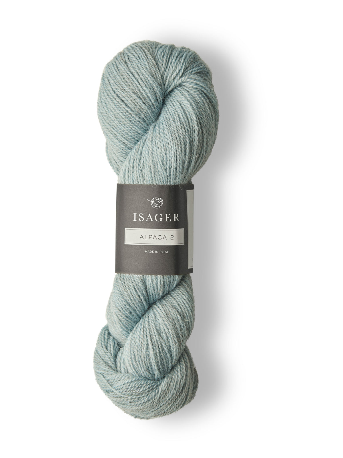 Isager Alpaca 2 11 misty blue - helt garnnøste