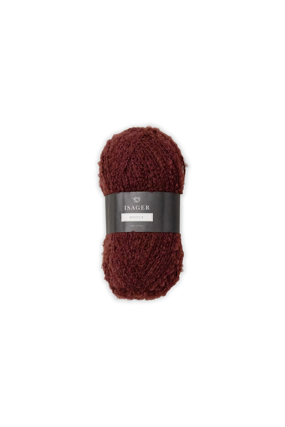 Isager Bouclé 33 - helt garnnøste