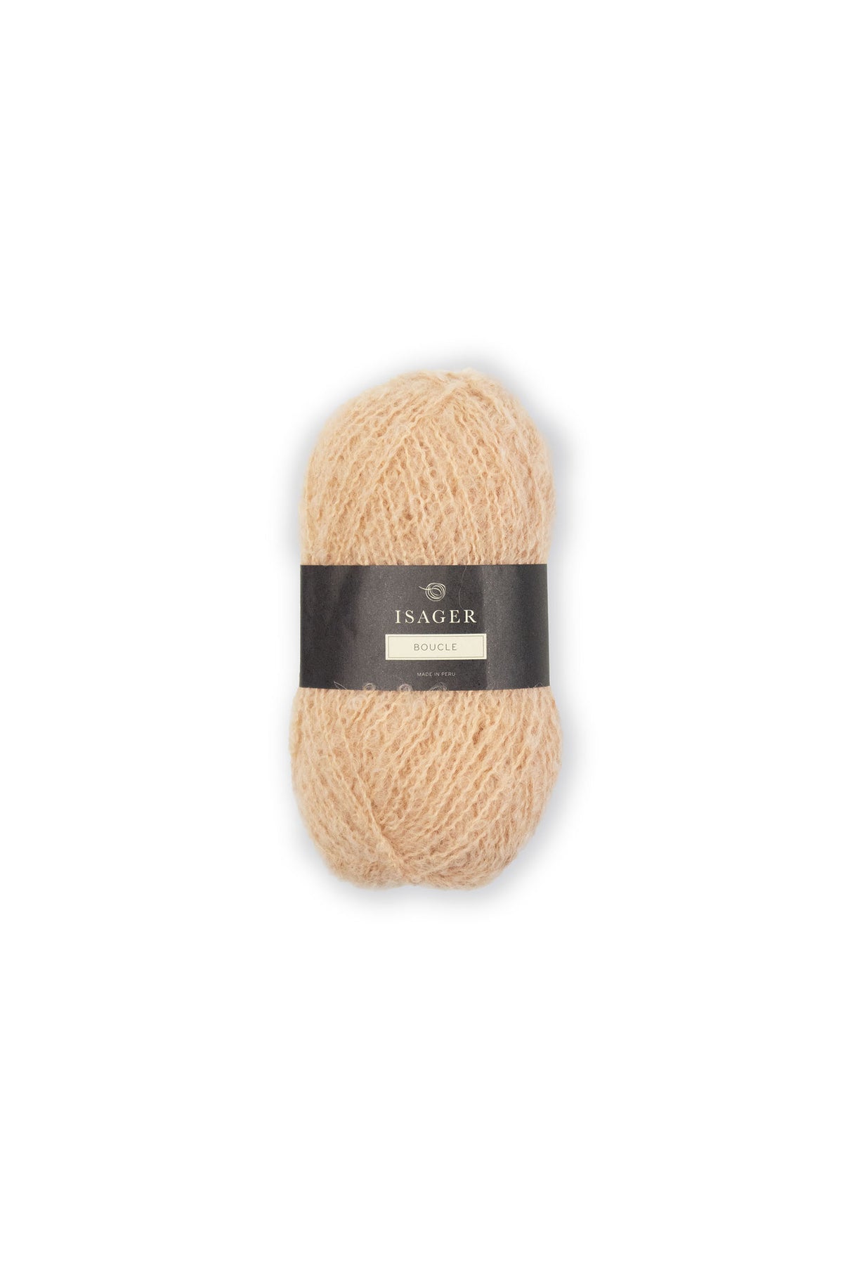 Isager Bouclé 62 - helt garnnøste