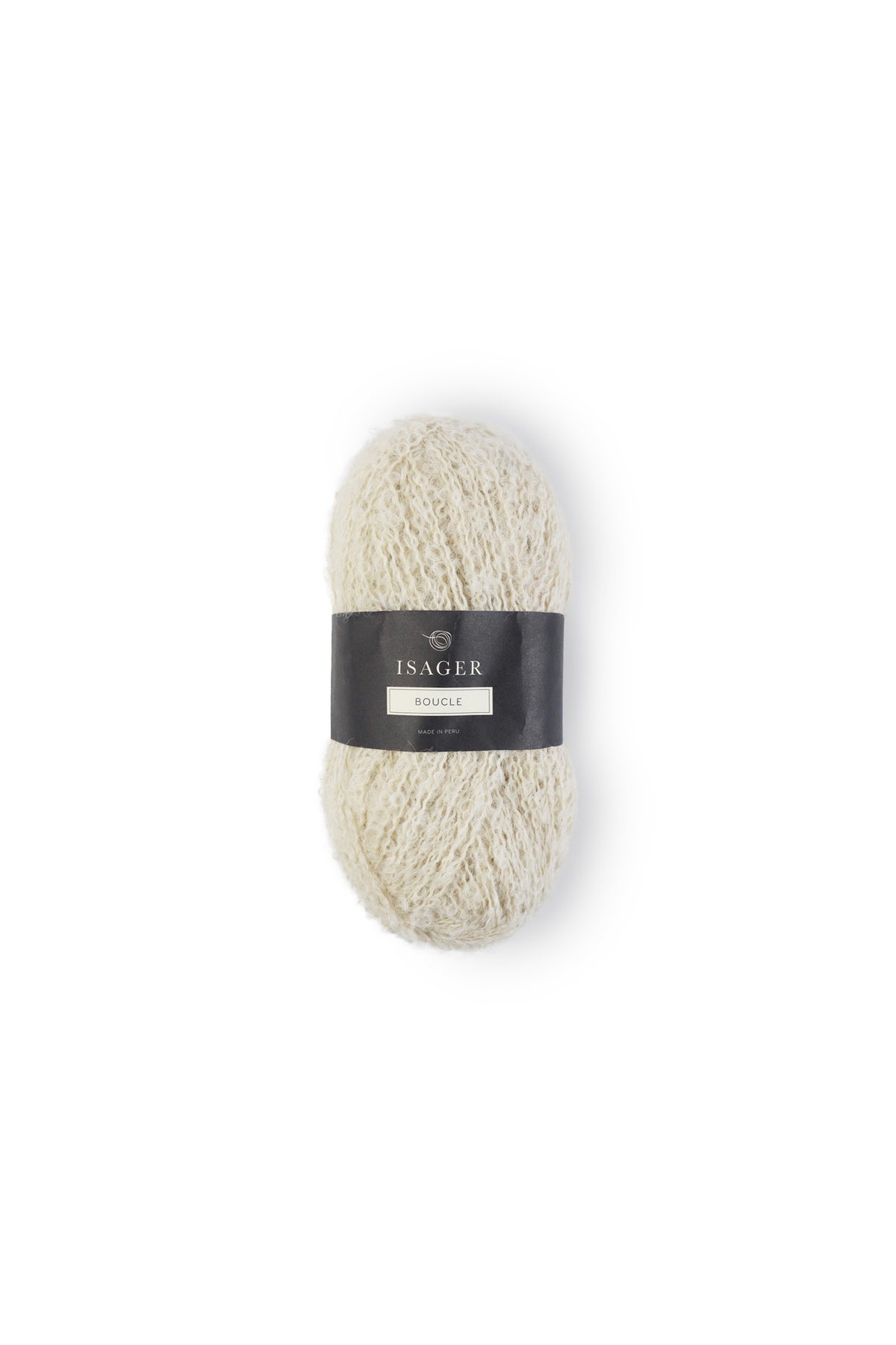 Isager Bouclé E6s - helt garnnøste