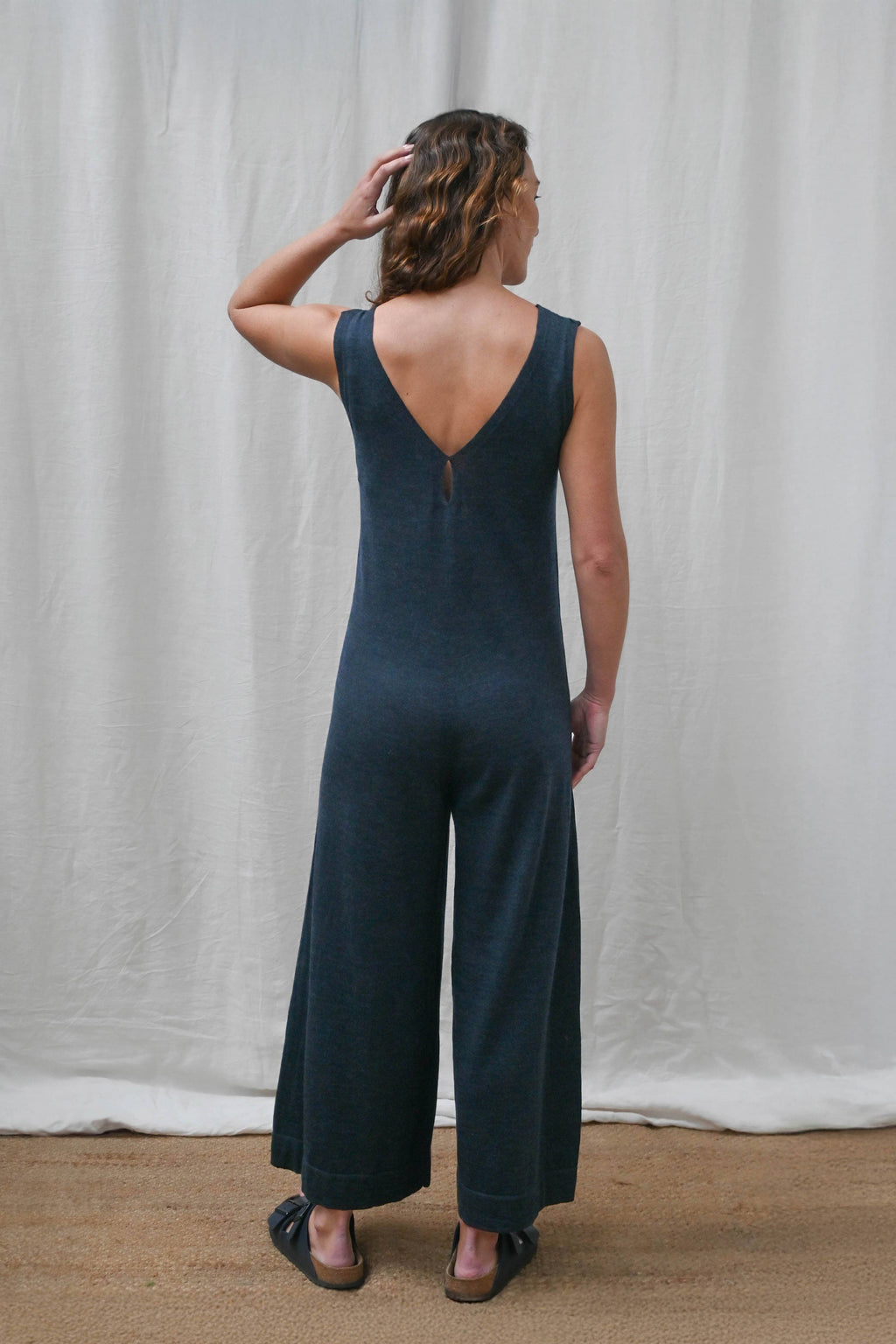 Mori Buksedress i Merinoull fra OUBAS – farge Indigo