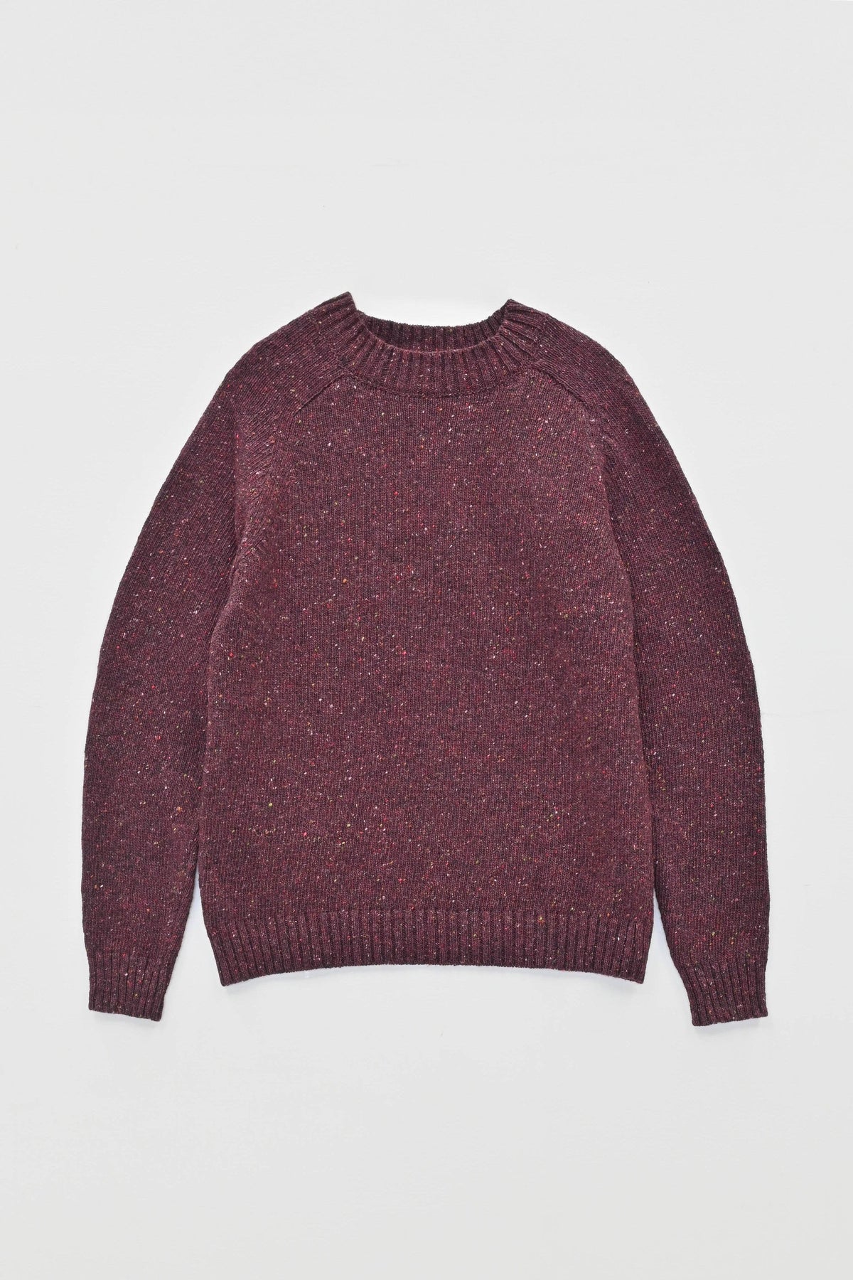 Donegal Herregenser i Merinoull fra OUBAS – farge Mulberry