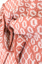 Orton Trekantskjerf i Bomull, Lin og Merinoull fra OUBAS – farge Washed Henna/Oatmeal
