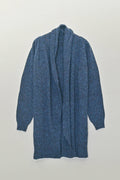 Kent Cardigan i Donegal Merinoull fra OUBAS – farge Ink