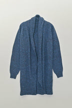 Kent Cardigan i Donegal Merinoull fra OUBAS – farge Ink