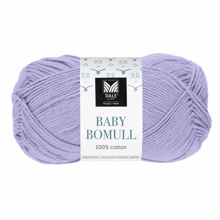 517 Lys lavendel -- dale baby bomull garn