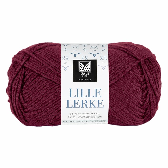8180 Bordeaux -- Dale Lille Lerke Garn