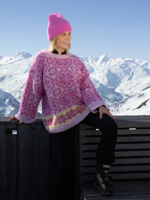 Q-Symre genser – oppskrift